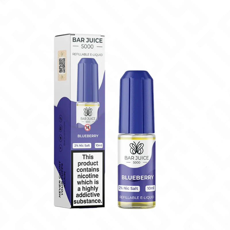Bar Juice 5000 Nic Salt 10ml - Blueberry