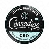 Cannadips 150mg Snus CBD Pouches - Natural Mint
