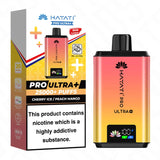 Hayati Pro Ultra Plus 25K Cherry Ice and Peach Mango vape pod kit device
