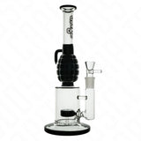 Chongz Glass 35cm "Spanish Bombs" Black Waterpipe