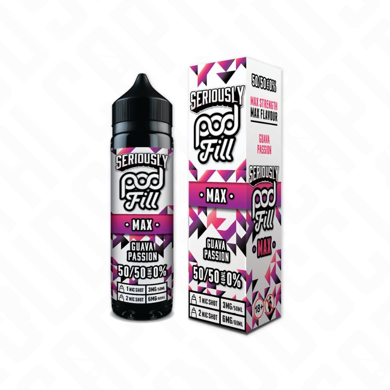 Doozy Seriously Pod Fill Max Shortfill - Guava Passion Doozy Vape Co