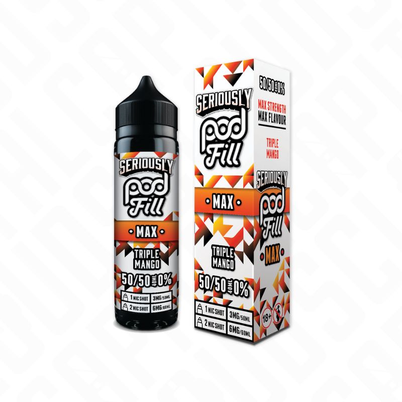 Doozy Seriously Pod Fill Max Shortfill - Triple Mango Doozy Vape Co