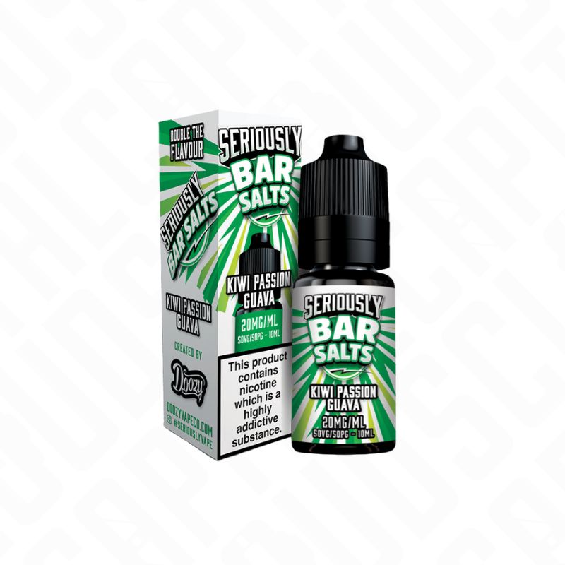 Doozy Seriously Bar Nic Salts - Kiwi Passionfruit Guava Doozy Vape Co