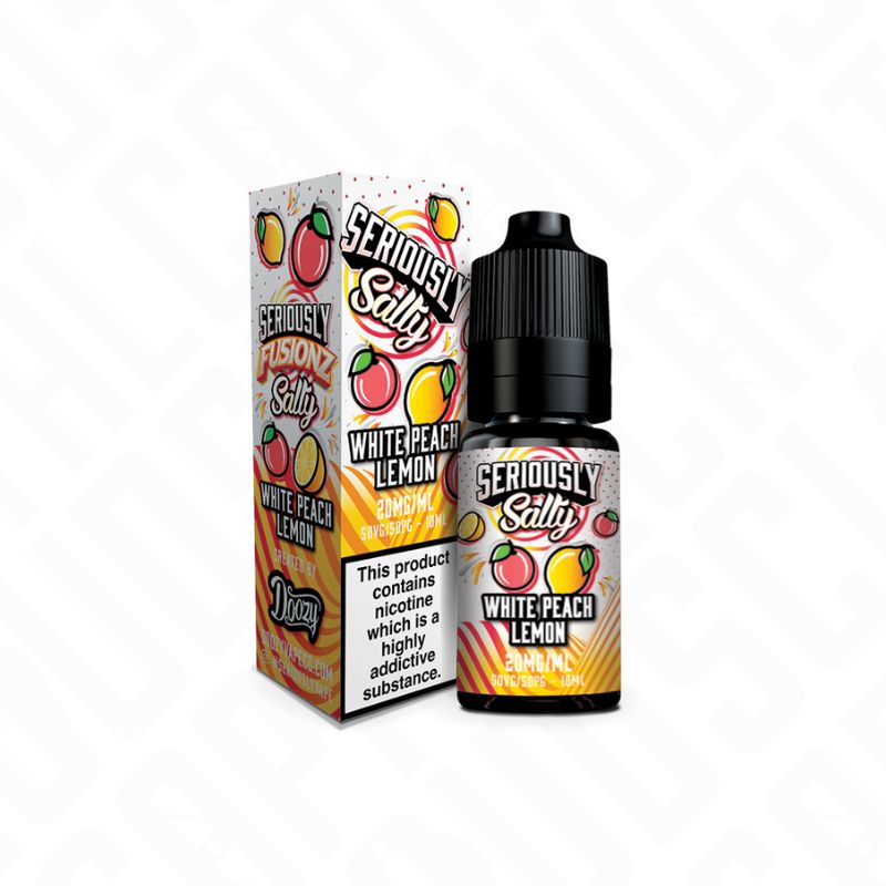 Doozy Seriously Fusionz Nic Salts - White Peach Lemon Doozy Vape Co