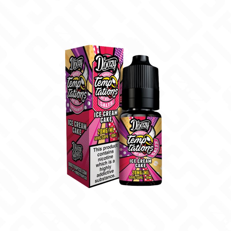 Doozy Temptations Nic Salt - Ice Cream Cake Doozy Vape Co