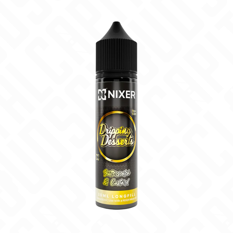 Nixer X Dripping Desserts Butterscotch & Custard Concentrate Longfill