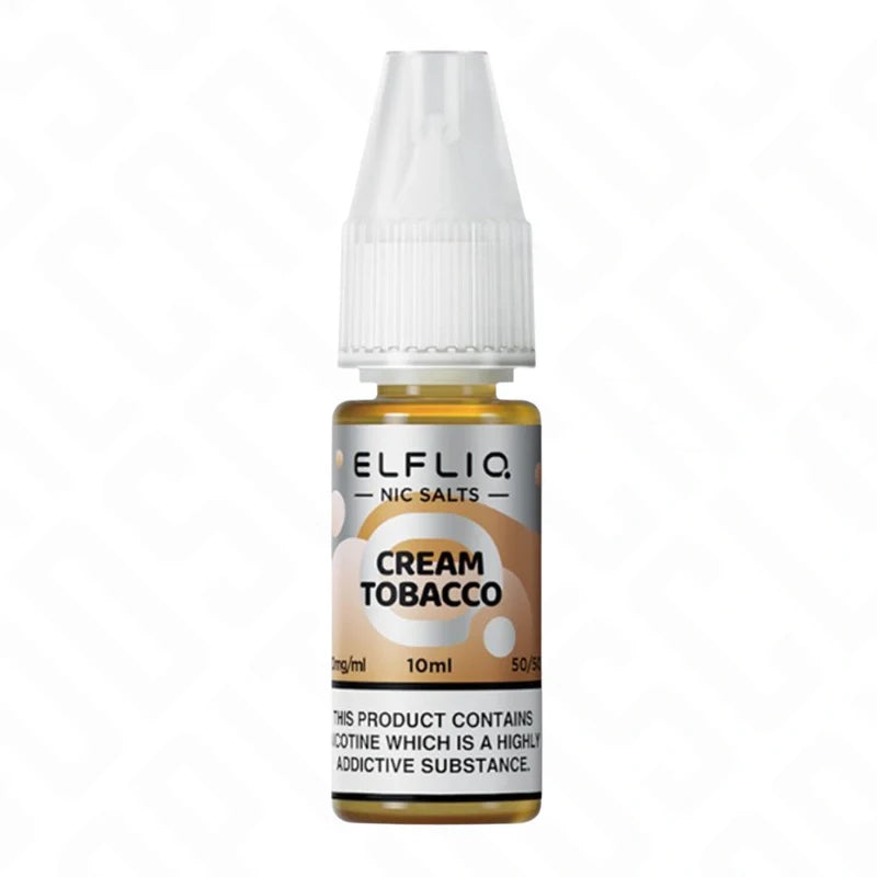 Elf Bar ELFLIQ 10ml Nic Salt - Cream Tobacco