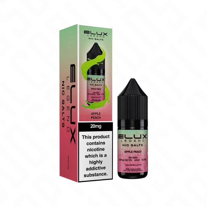 Elux Nic Salts - Apple Peach