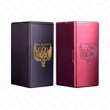 Hammer of God 400 Box Mod in black and red colour variants displayed side by side.