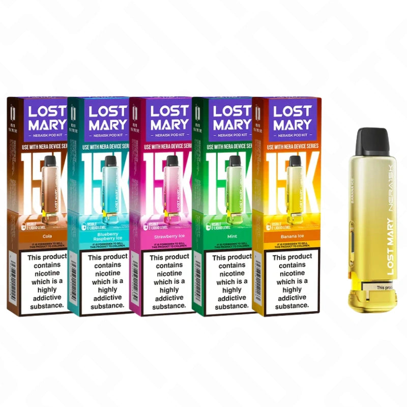 Lost Mary Nera 15k Prefilled Replacement Pods Lost Mary