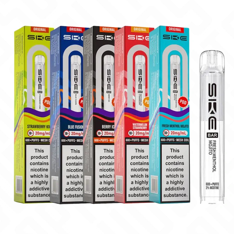 SKE Bar 600 Prefilled Replacement Pods SKE
