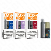 Sikary Tako SP6000 Prefilled Pod Vape Kit