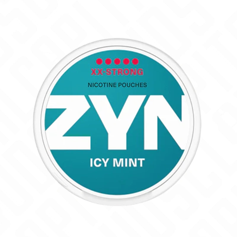 Zyn 12.5mg Regular Nicotine Pouches Icy Mint Philip Morris