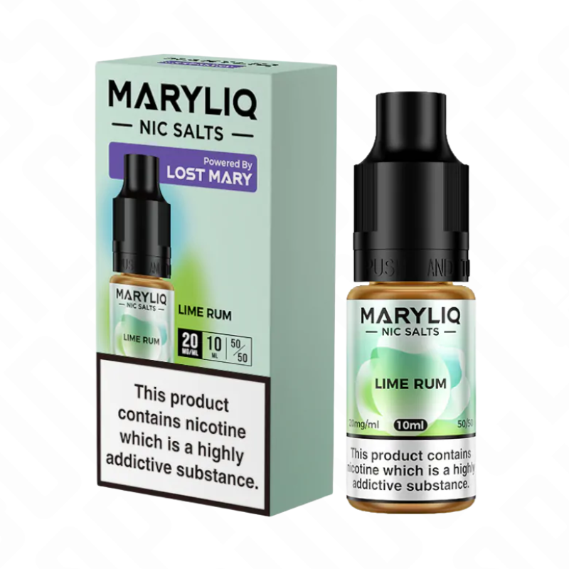 Lost Mary MARYLIQ Nic Salt - Lime Rum