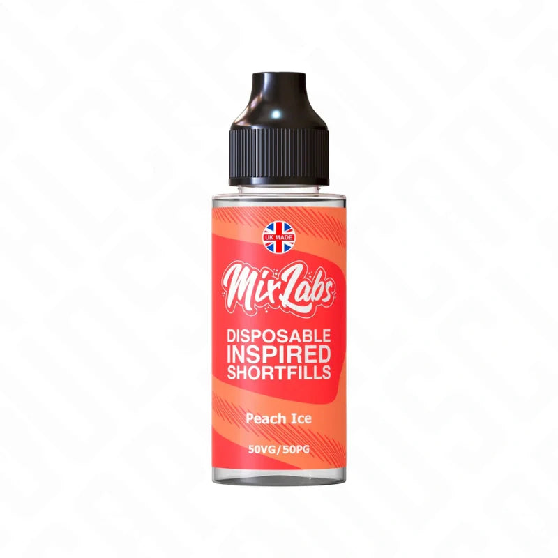Mix Labs Shortfill - Peach Ice Mix Labs