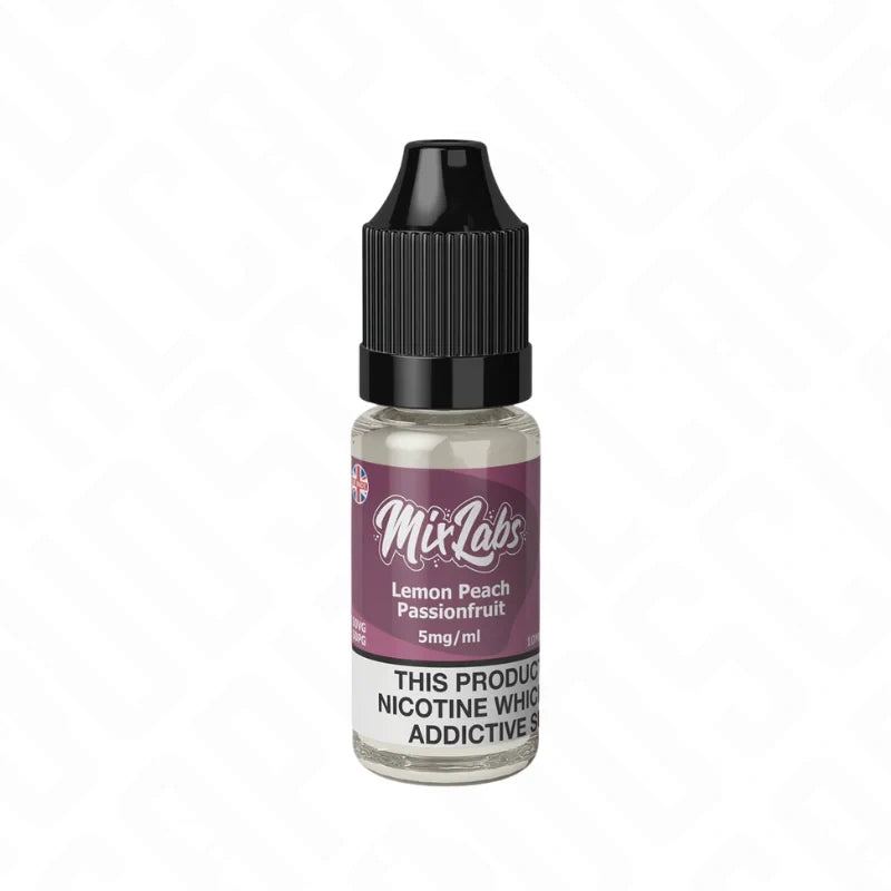 Mix Labs Lemon Peach Passionfruit 50/50 Nic Salt 10ml