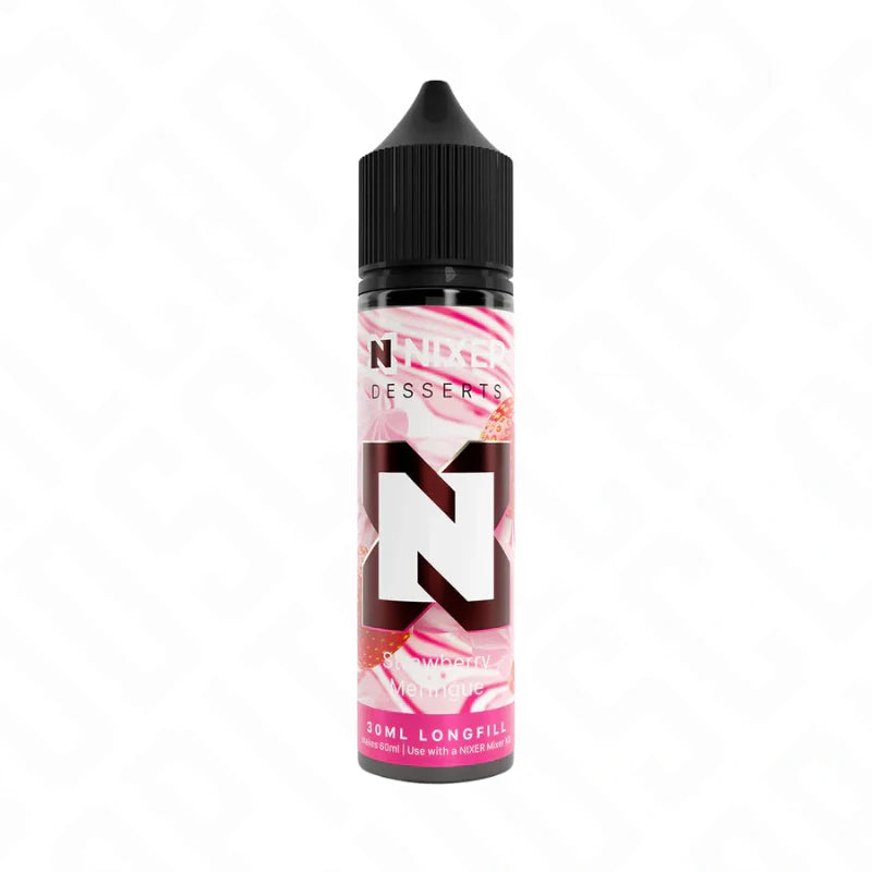 Nixer Desserts Strawberry Meringue Concentrate Longfill