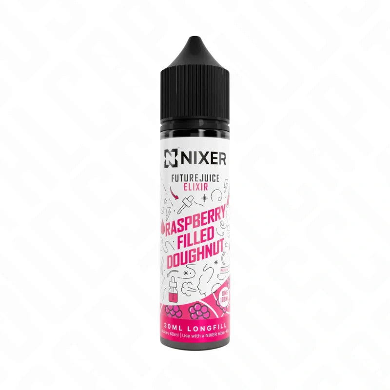 Nixer X Future Juice Raspberry Filled Doughnut Concentrate Longfill
