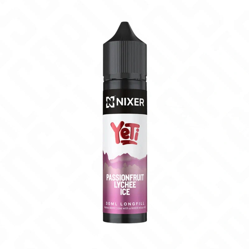 Nixer X Yeti Passionfruit Lychee Ice Concentrate Longfill