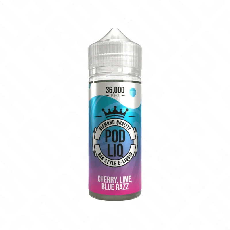 Pod Liq Shortfill - Cherry Lime Blue Razz Riot Squad