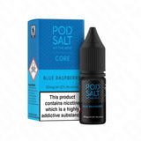 Pod Salt Core Blue Raspberry 50/50 Nic Salt 10ml