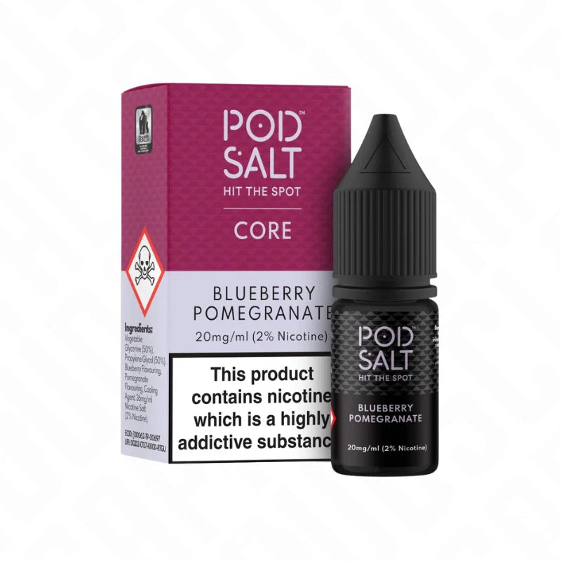 Pod Salt Core Blueberry Pomegranate 50/50 Nic Salt 10ml