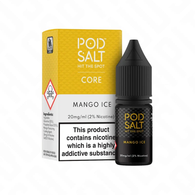 Pod Salt Core Mango Ice 50/50 Nic Salt 10ml