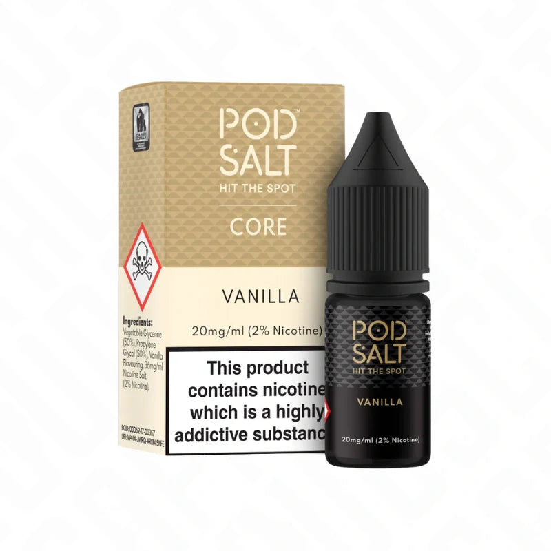Pod Salt Core Vanilla 50/50 Nic Salt 10ml