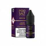 Pod Salt Origin Liquor Tobacco 50/50 Nic Salt 10ml