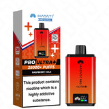 Hayati Pro Ultra Plus 25K Raspberry Cola prefilled vape pod kit device