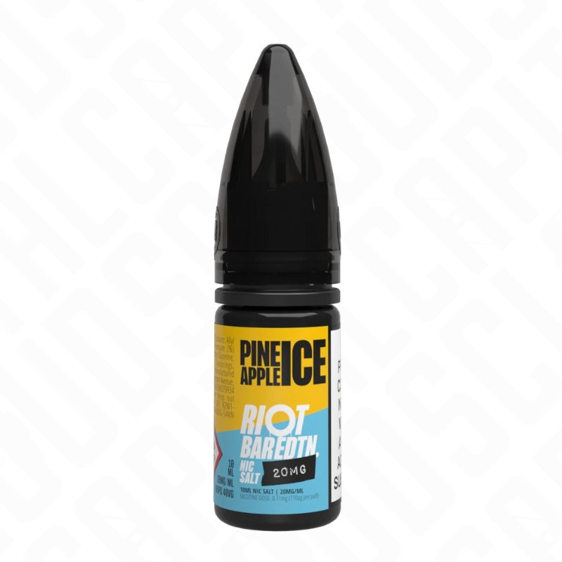 Riot Zero Nicotine Nic Salts - Pineapple Ice Riot Squad