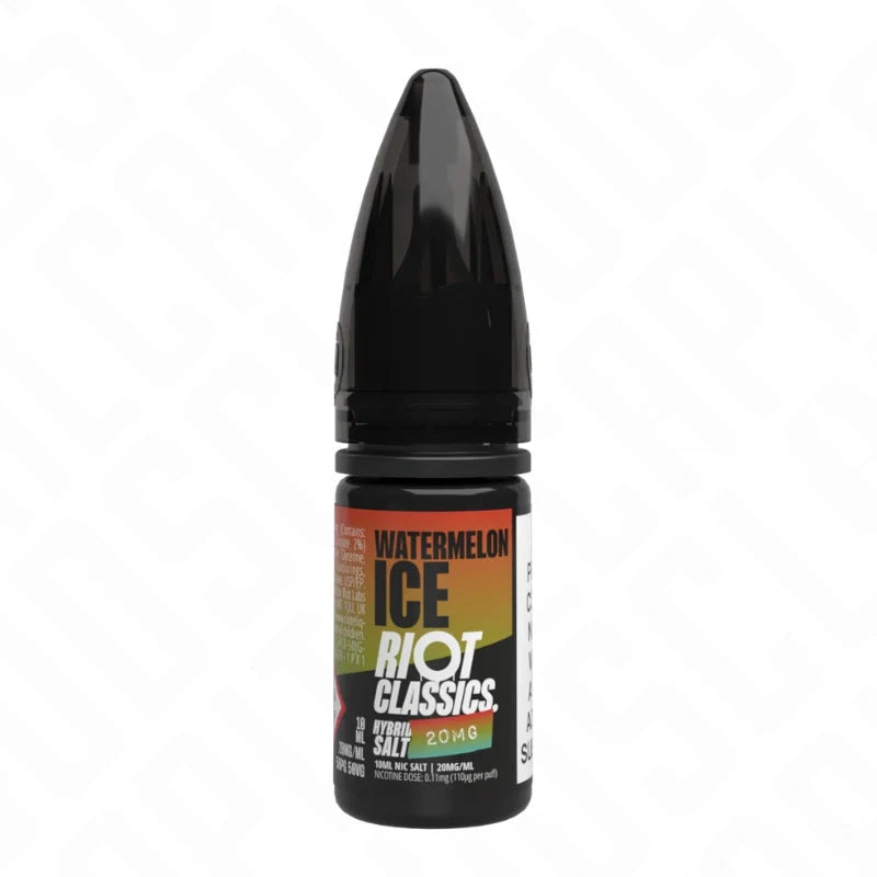 Riot Classics Hybrid Salt 10ml - Watermelon Ice