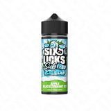 Six Licks Sub Zero Shortfill - Apple Blackcurrant Ice Six Licks