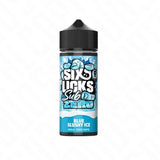 Six Licks Sub Zero Shortfill - Blue Slushy Ice Six Licks