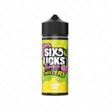 Six Licks Tongue Twister Shortfill - Lemon Lime Six Licks