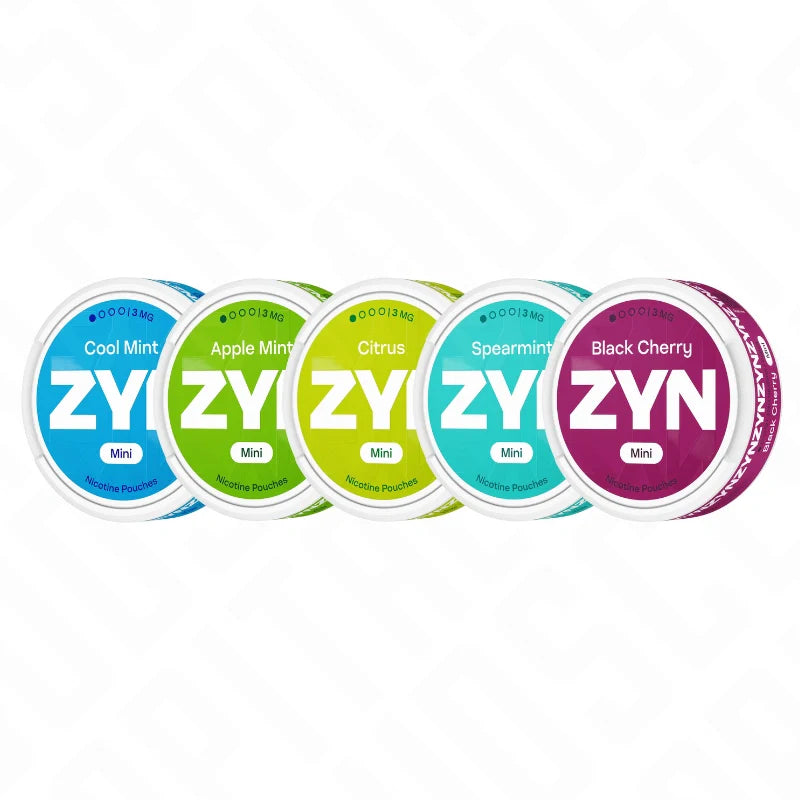 Zyn Mini 3mg Low-Strength Black Cherry Nicotine Pouches