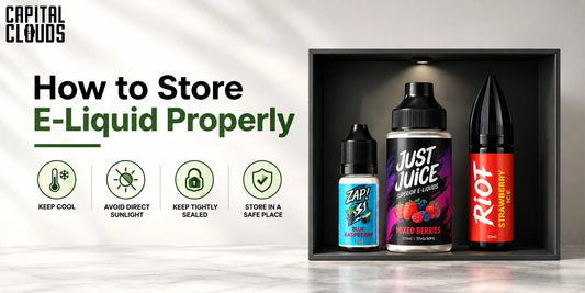 How to Store E-Liquid Properly