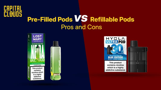Pre-Filled Pods vs Refillable Pods: Pros and Cons
