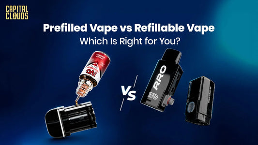 Prefilled Vape vs Refillable Vape: Which Is Right for You?