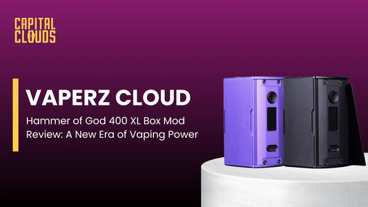 Vaperz Cloud Hammer of God 400 XL Box Mod Review