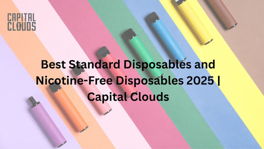 Best Standard Disposables and Nicotine-Free Disposables 2025 | Capital Clouds