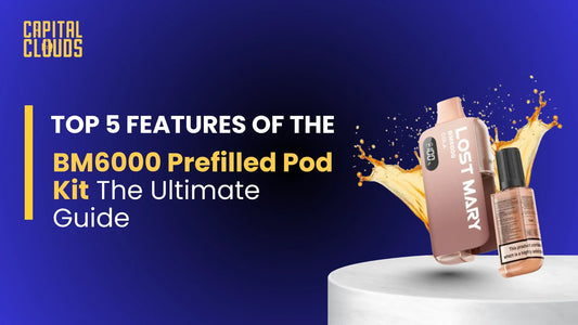 Features of the BM6000 Prefilled Pod Kit