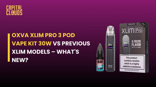 Oxva Xlim Pro 3 Pod Vape Kit 30W vs Previous Xlim Models