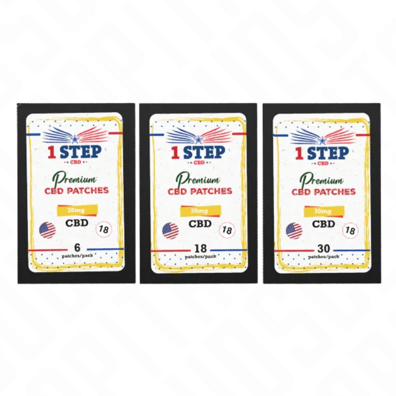 1 Step CBD 30mg CBD Patches