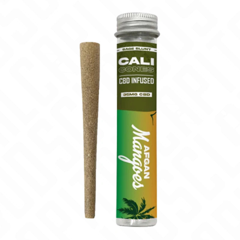 CALI CONES Sage 30mg Full Spectrum CBD Infused Cone - Afgan Mangoes