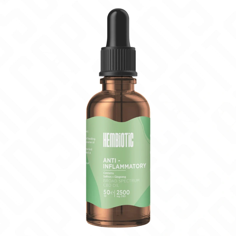 Hembiotic 2500mg Broad-Spectrum Bulk Functional CBD Oil