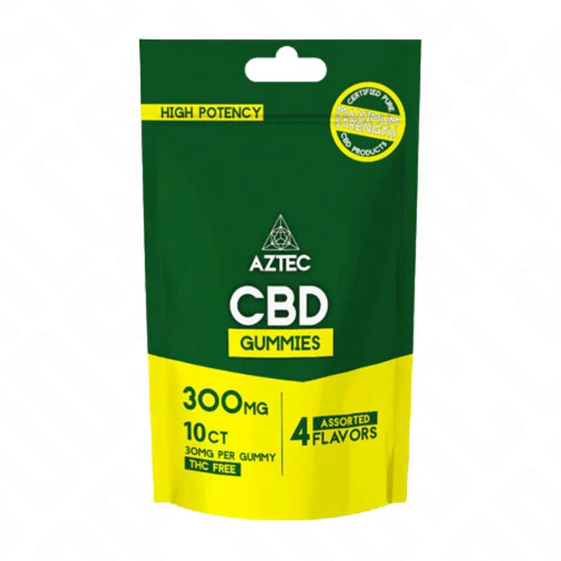 Aztec CBD Broad Spectrum 300mg CBD Gummies