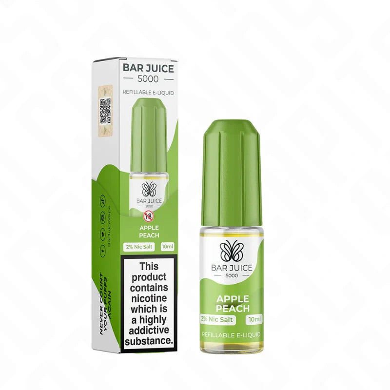 Bar Juice 5000 Nic Salt 10ml - Apple Peach
