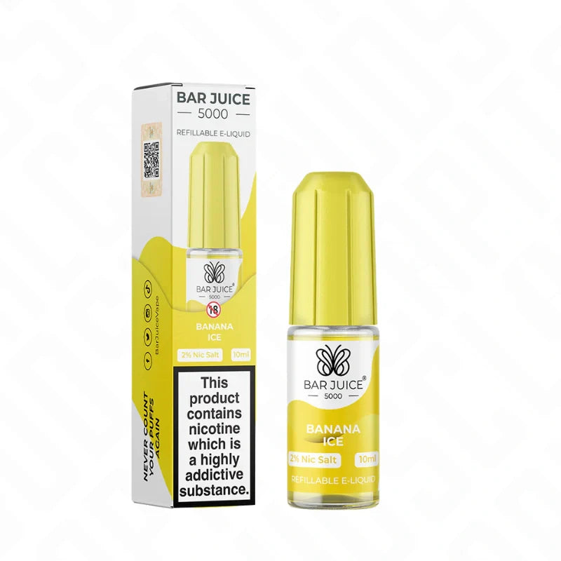 Bar Juice 5000 Nic Salt 10ml - Banana Ice