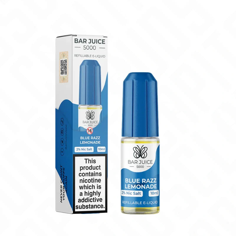 Bar Juice 5000 Nic Salt 10ml - Blue Razz Lemonade